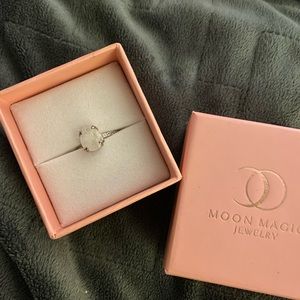 Moon Magic: Nymph Moonstone Ring